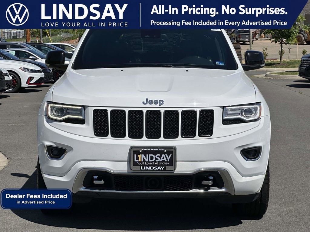 Used 2016 Jeep Grand Cherokee Overland w/ Advanced Technology Group AWD/4WD image 3