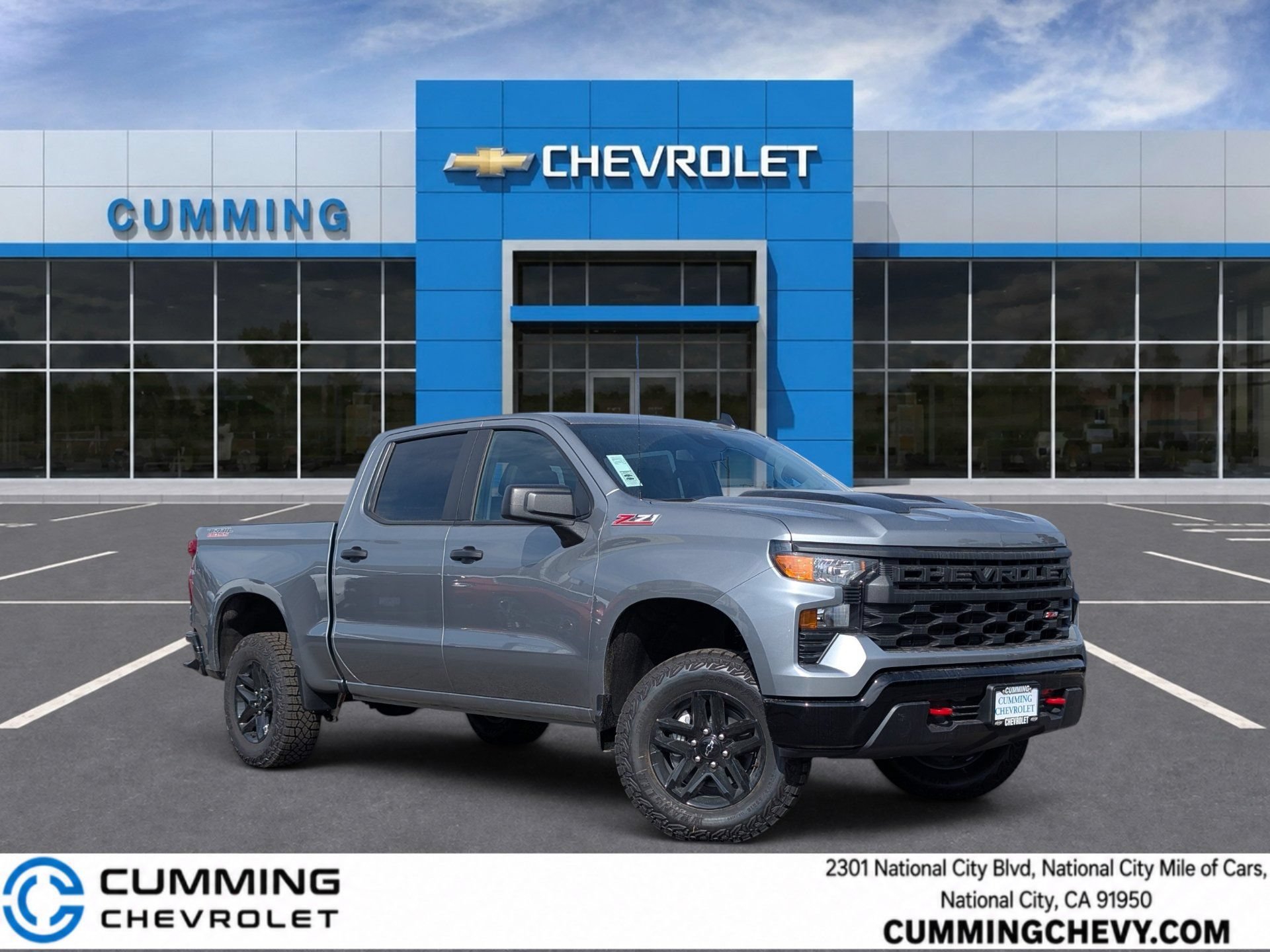 New 2026 Chevrolet Silverado 1500 Custom Trail Boss