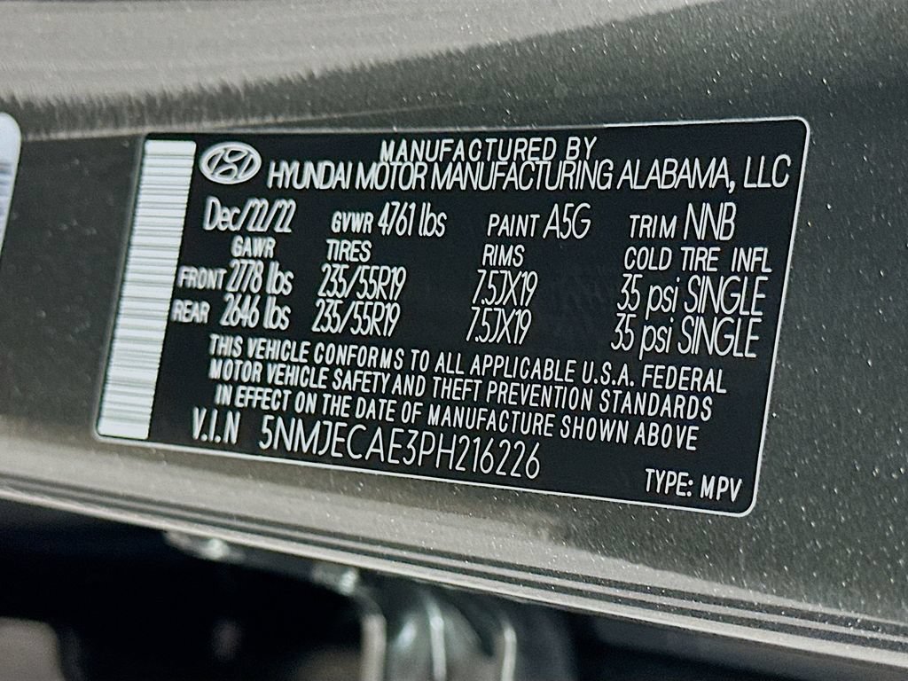 Certified 2023 Hyundai Tucson Limited AWD/4WD image 32