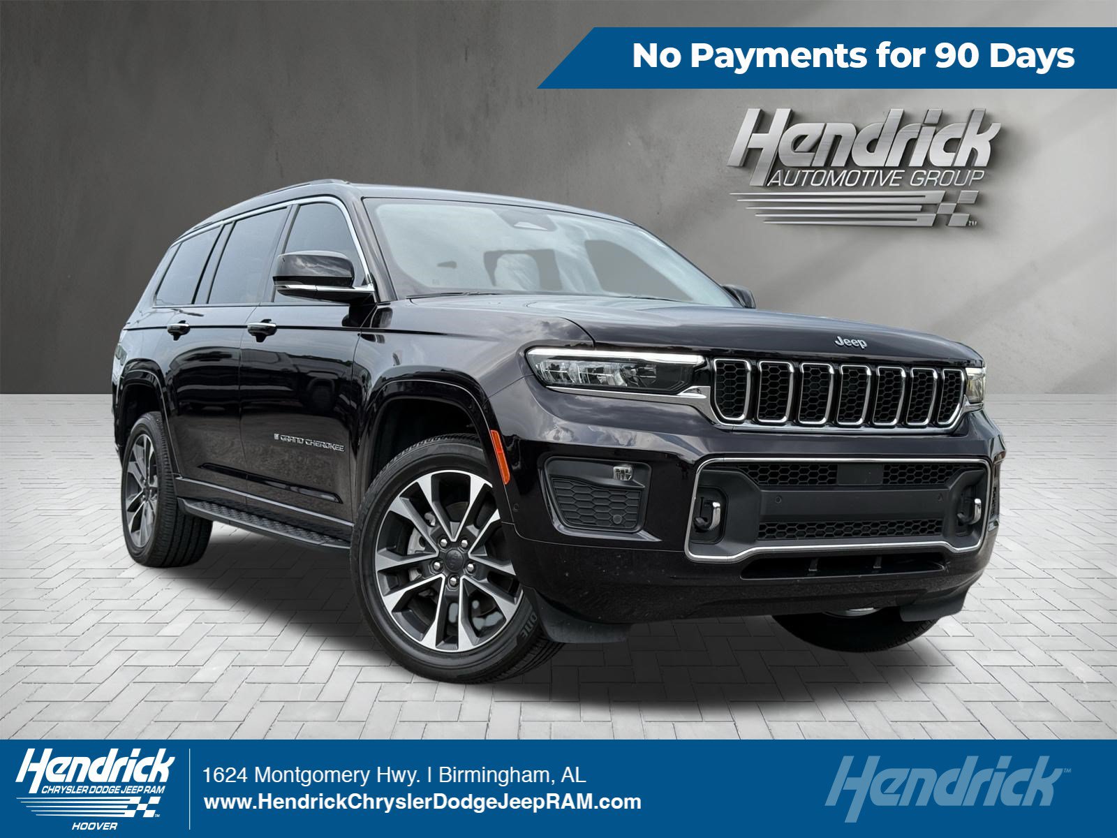 Used 2023 Jeep Grand Cherokee L Overland w/ Rear Seat Video Group I RWD image 1