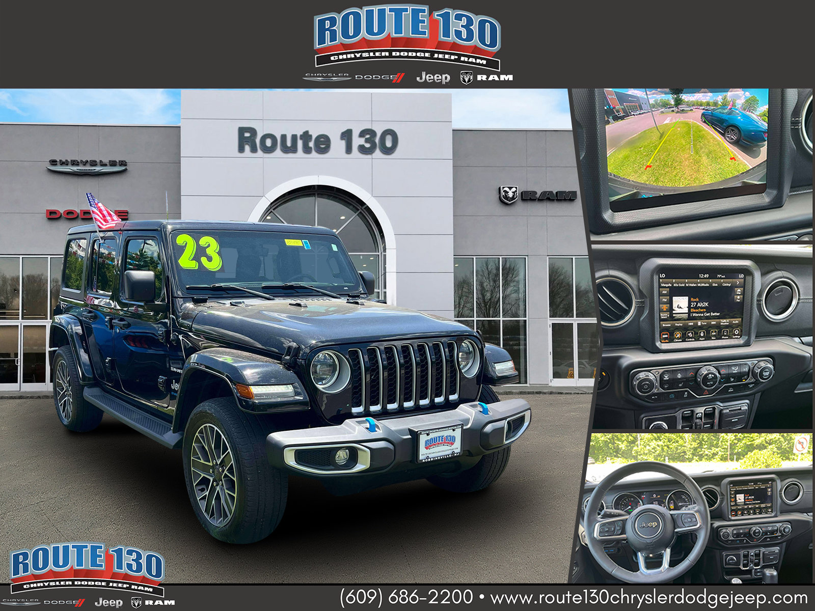 Used 2023 Jeep Wrangler Unlimited Sahara w/ Cold Weather Group