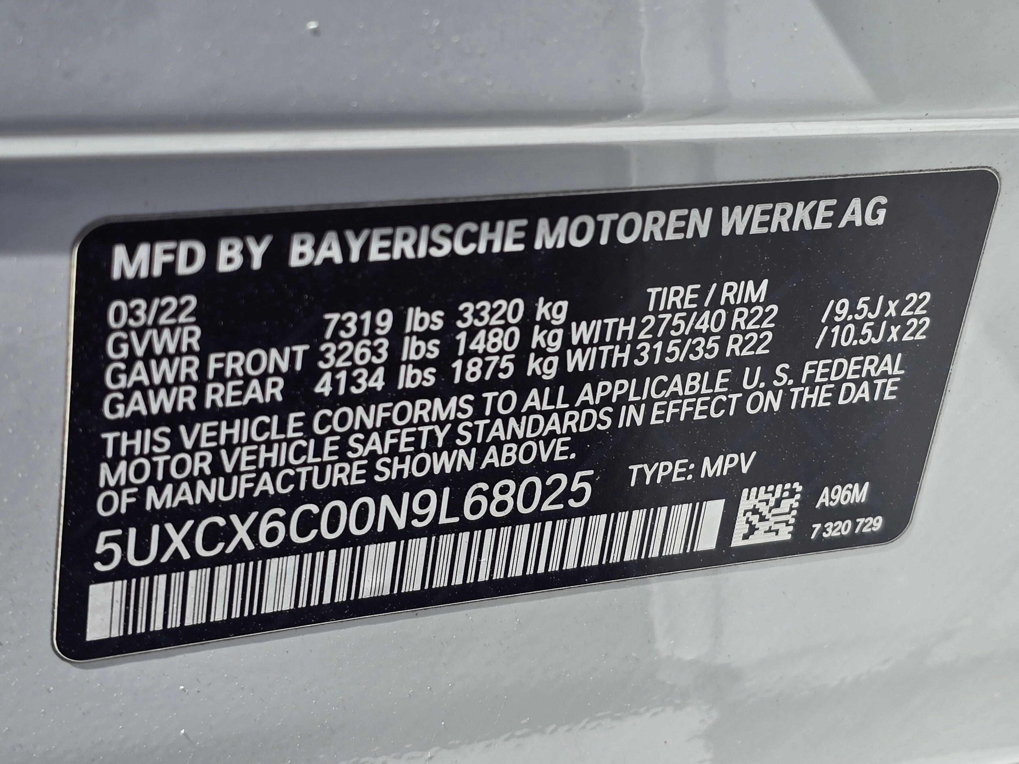 Used 2022 BMW X7 M50i AWD/4WD image 63