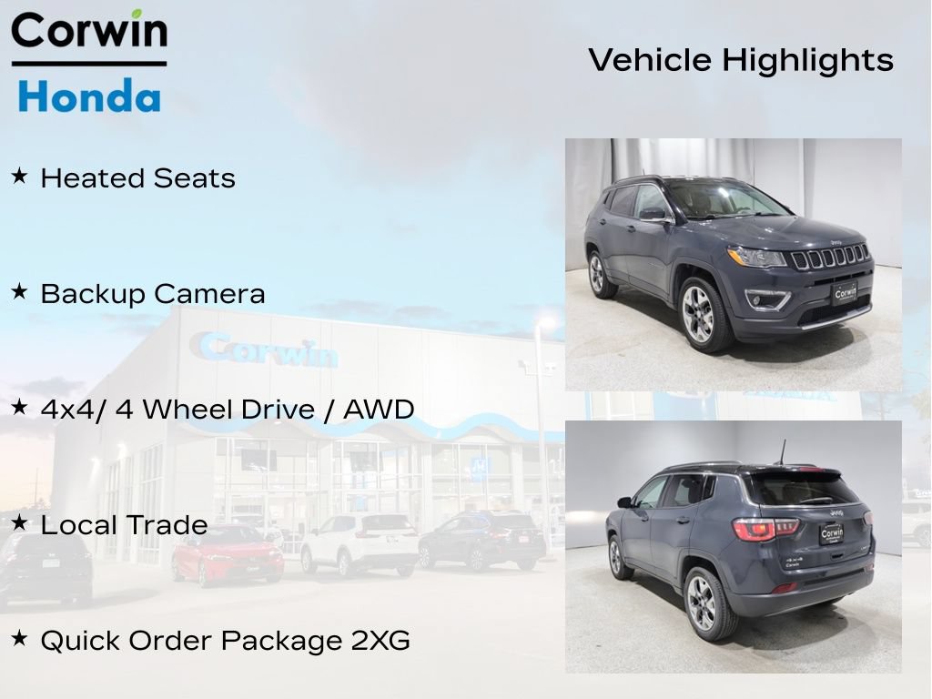 Used 2017 Jeep Compass Limited AWD/4WD image 11