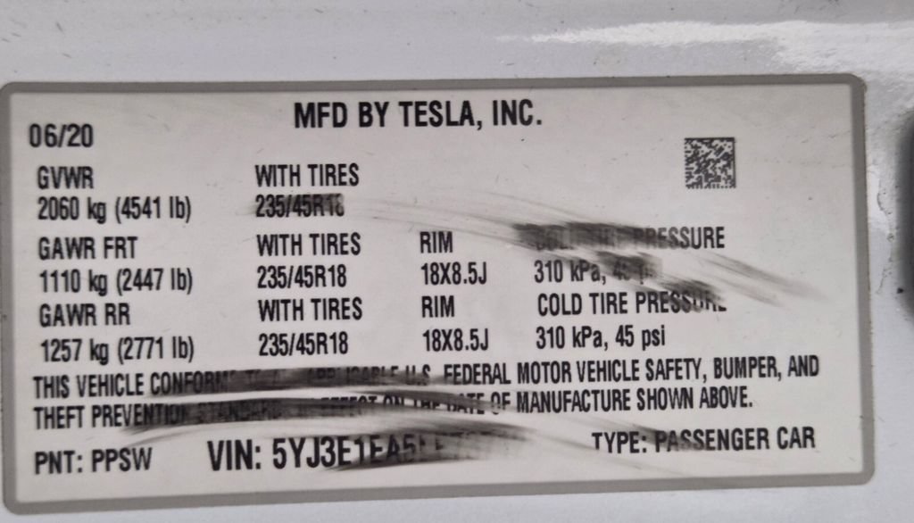 Used 2020 Tesla Model 3 Standard Range Plus RWD image 33