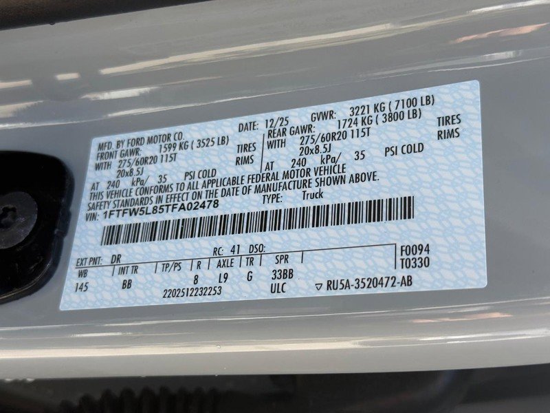 New 2026 Ford F150 Lariat w/ Equipment Group 502A High image 27