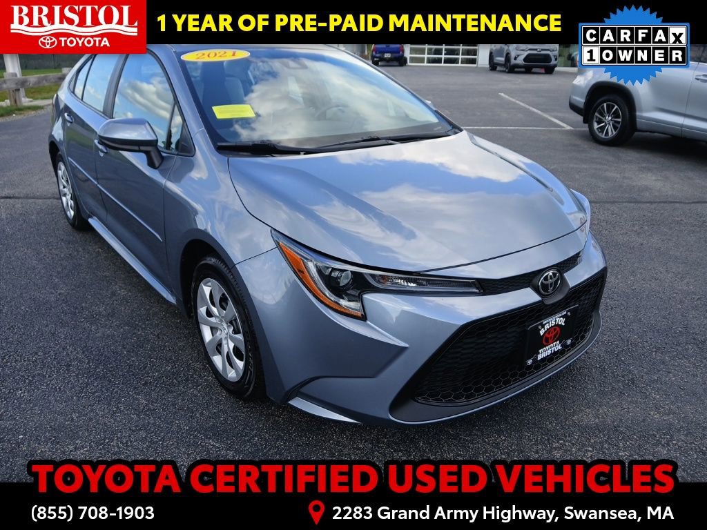 Certified 2021 Toyota Corolla LE