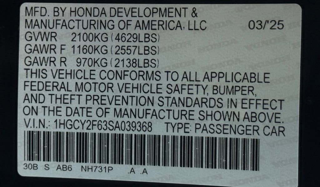 Used 2025 Honda Accord EX-L image 24