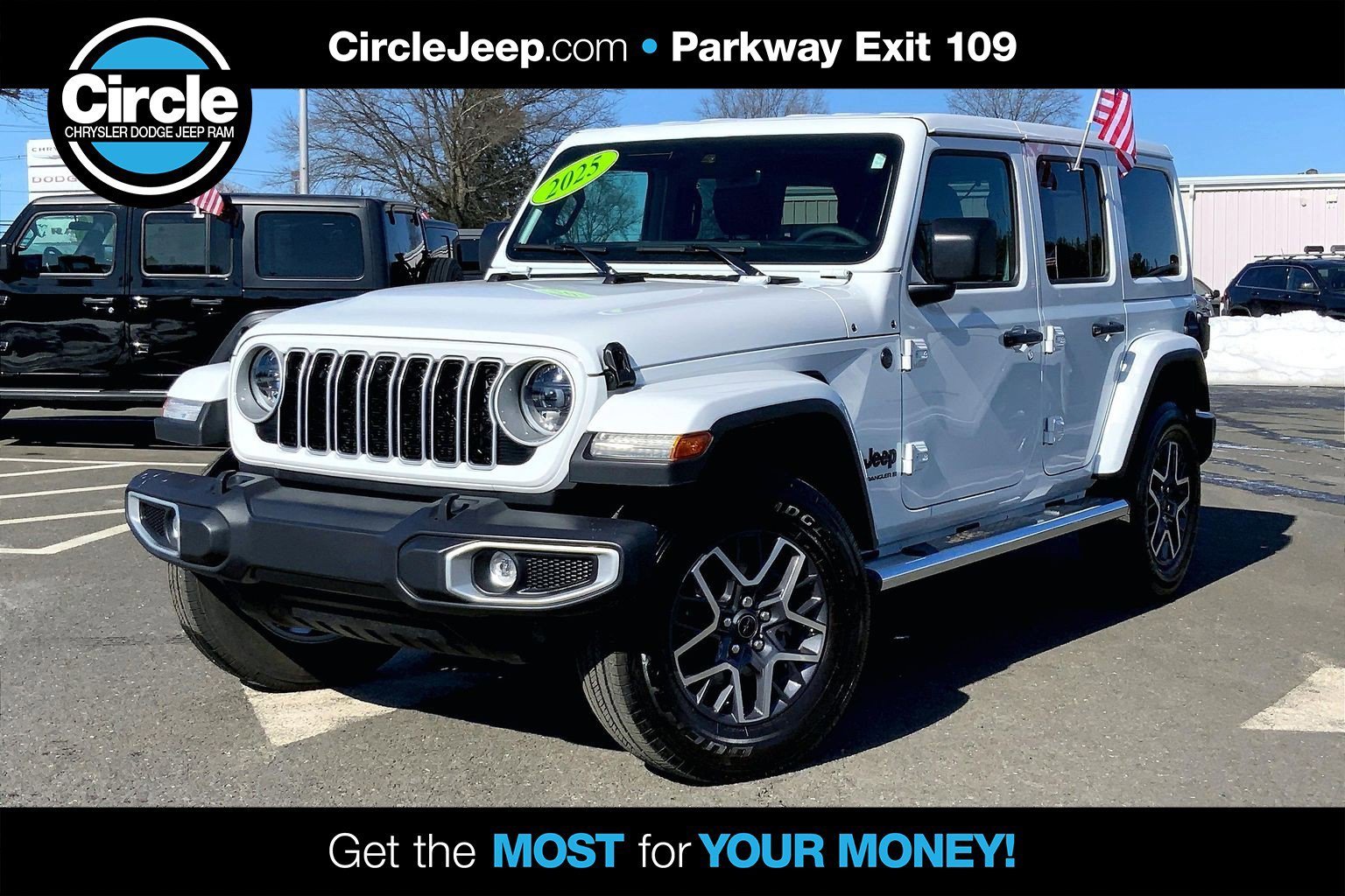 Used 2025 Jeep Wrangler Sahara w/ Safety Group image 1