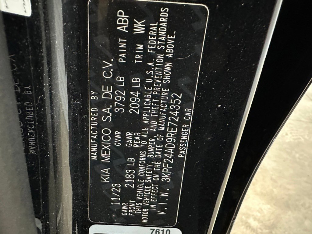 Used 2024 Kia Forte LXS image 34