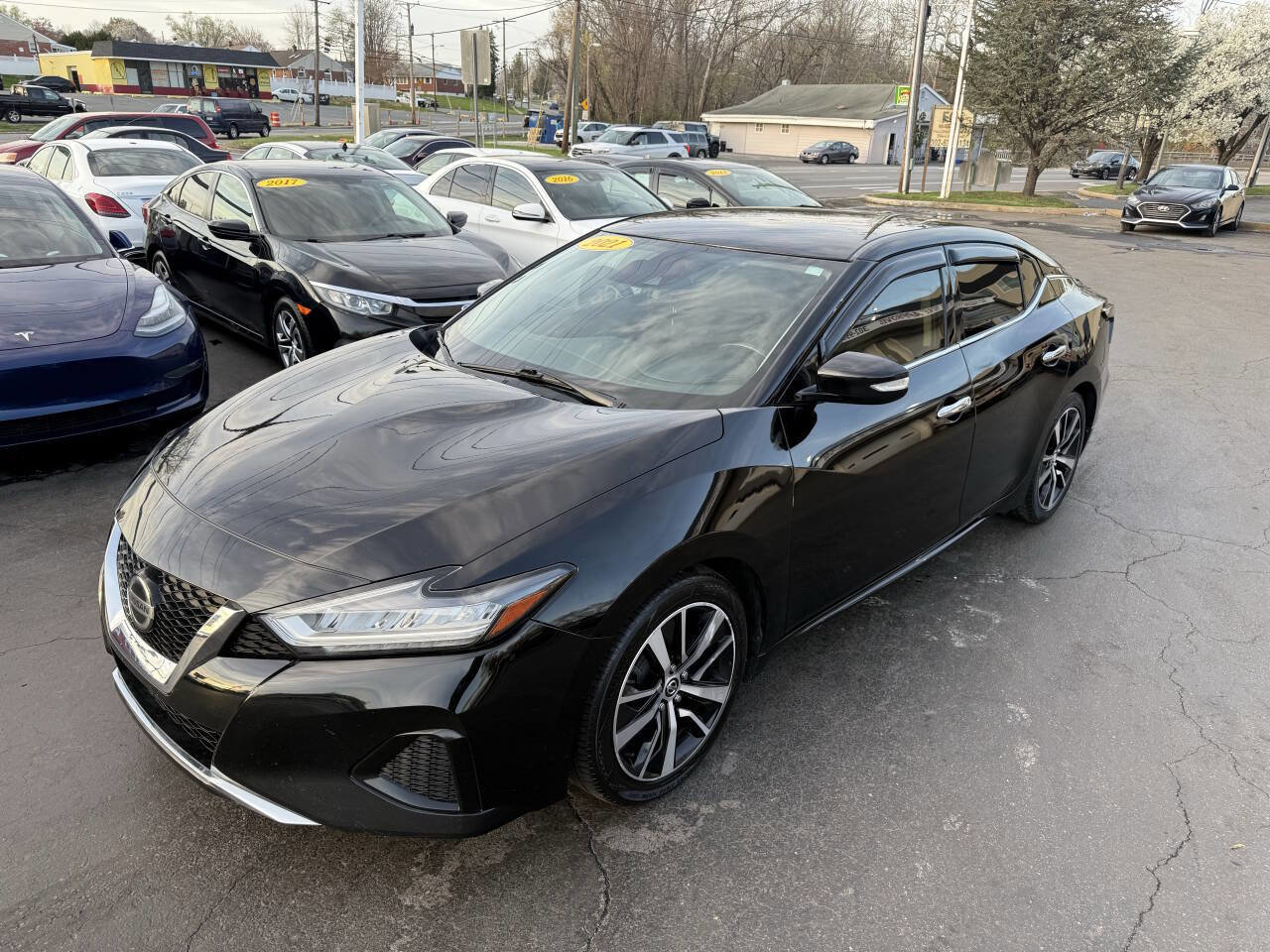 Used 2021 Nissan Maxima 3.5 SV w/ Floor Mat Group FWD image 2
