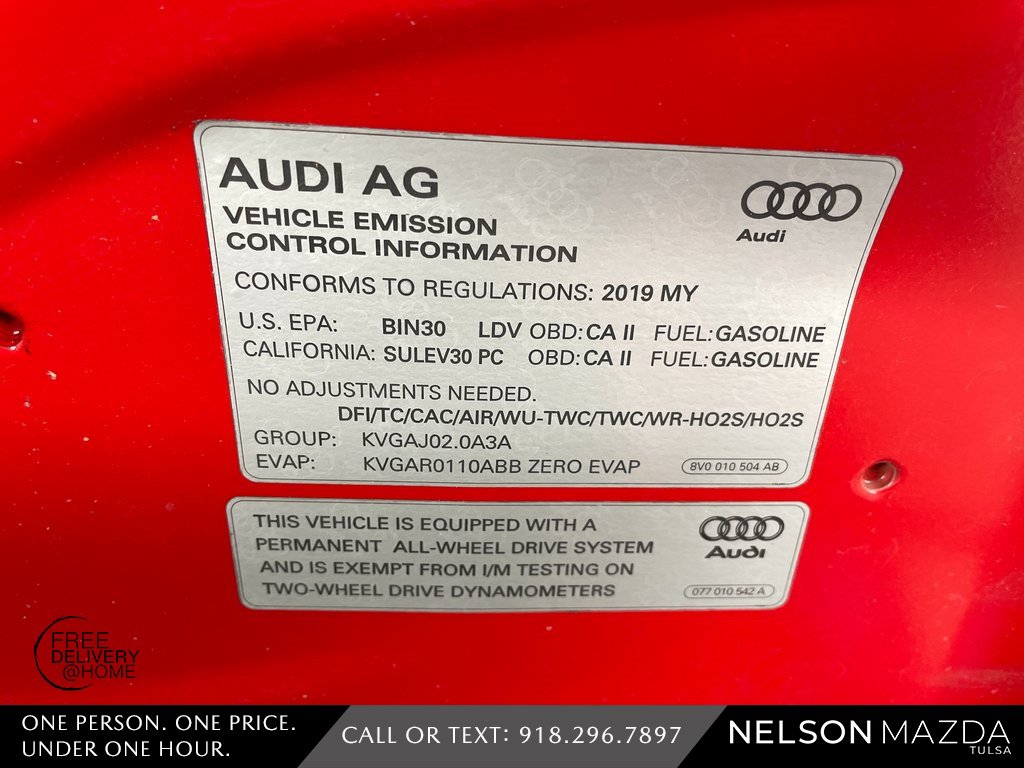 Used 2019 Audi TT 2.0T w/ Technology Package image 46