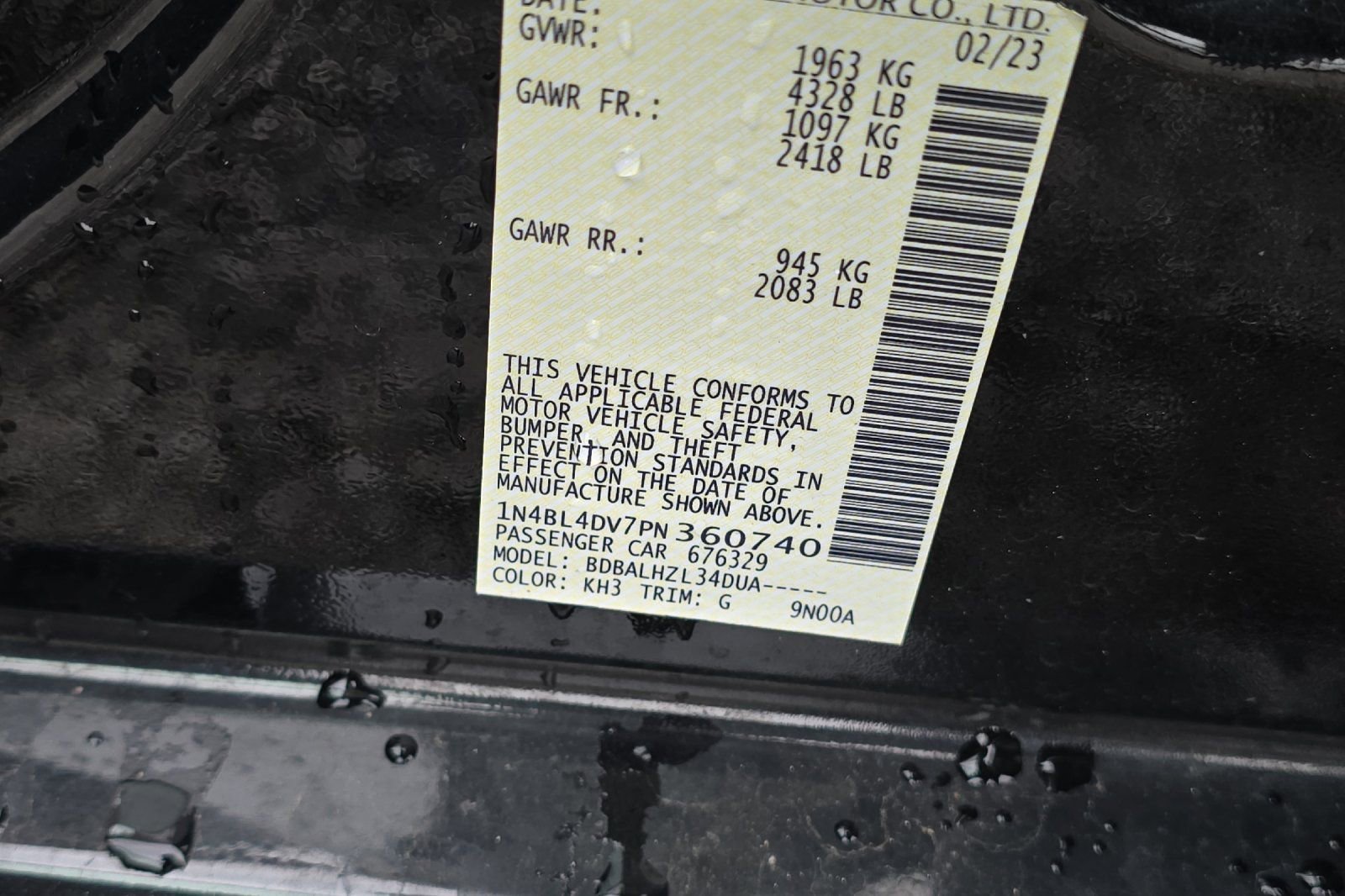 Used 2023 Nissan Altima 2.5 SV image 24