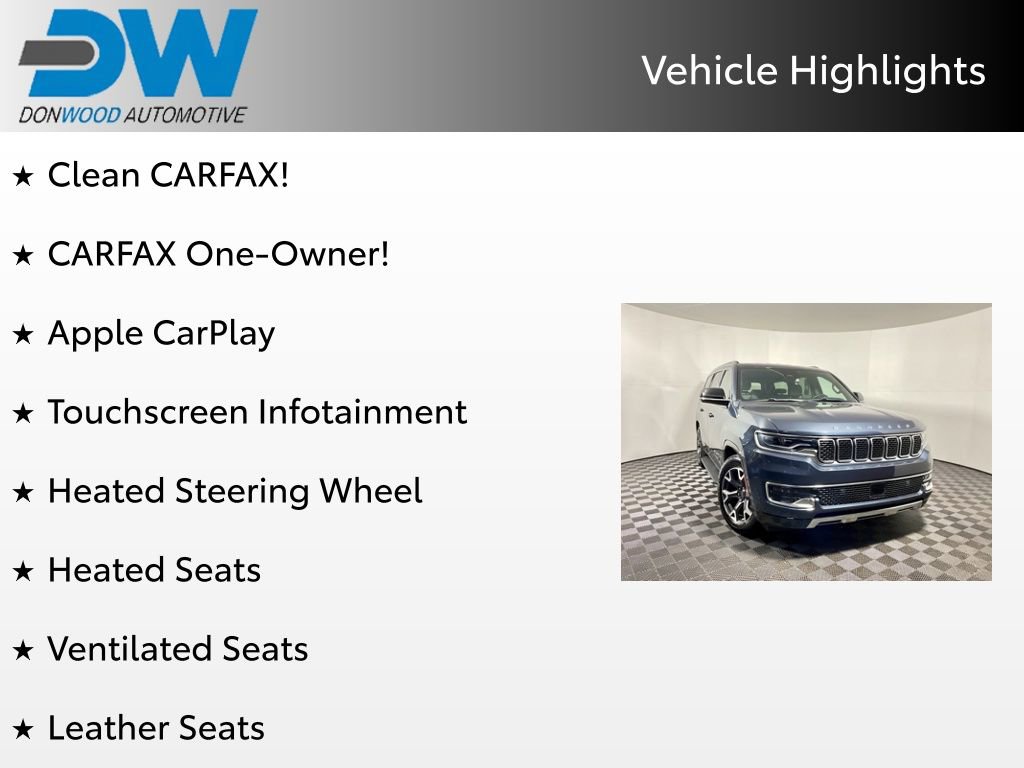 Used 2023 Jeep Wagoneer Series III w/ Preferred Equipment Group image 3