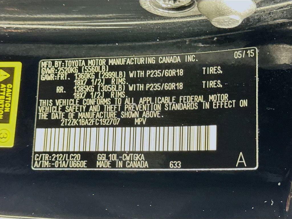 Used 2015 Lexus RX 350 FWD w/ Premium Package image 36