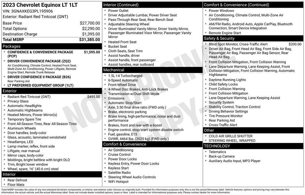Certified 2023 Chevrolet Equinox LT image 7