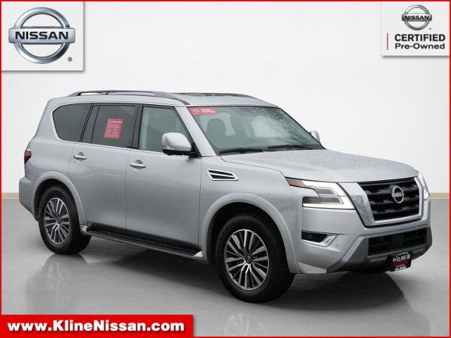 Certified 2023 Nissan Armada SL w/ Captain's Chairs Package image 1