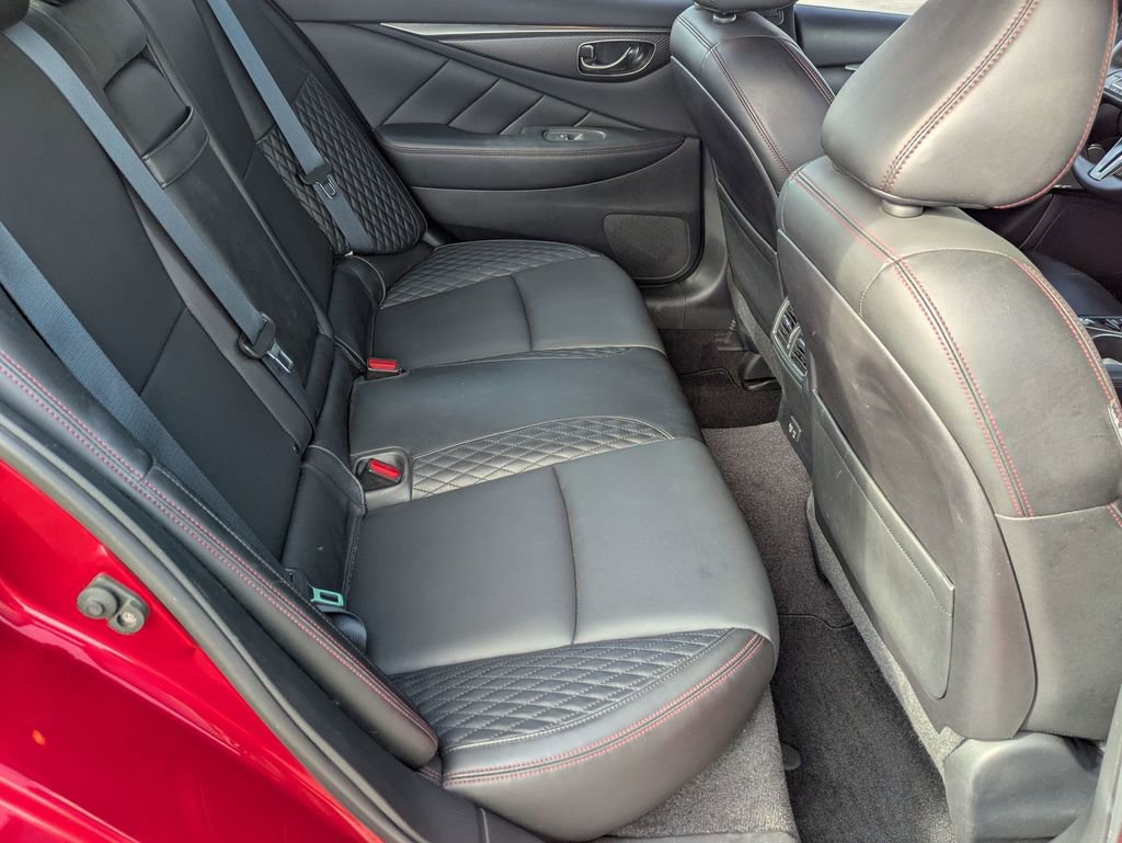 Used 2022 INFINITI Q50 Red Sport 400 w/ Cargo Package image 29