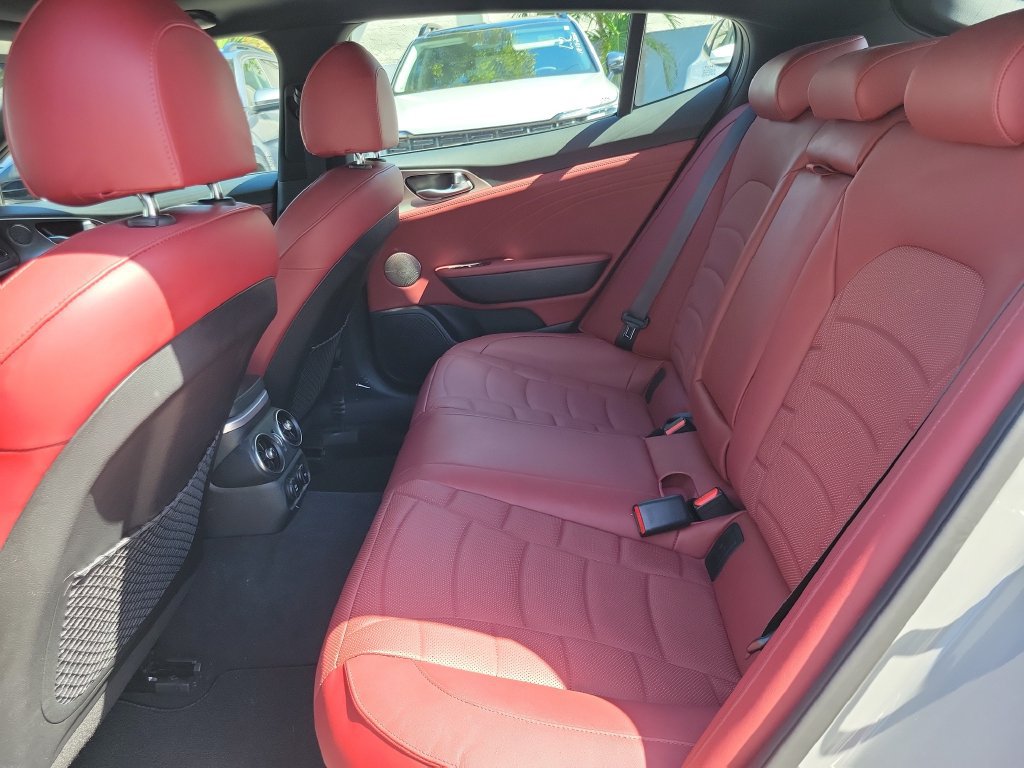 Certified 2023 Kia Stinger GT2 w/ Red Interior Color Package RWD image 14