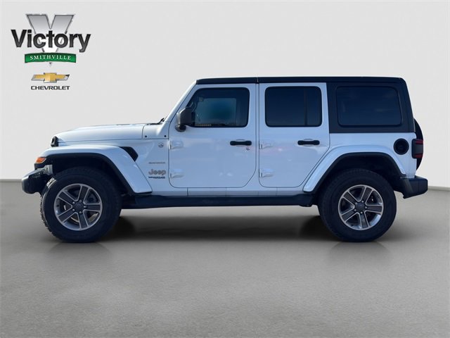 Used 2018 Jeep Wrangler Unlimited Sahara w/ Uconnect 4C Nav & Sound Group image 3