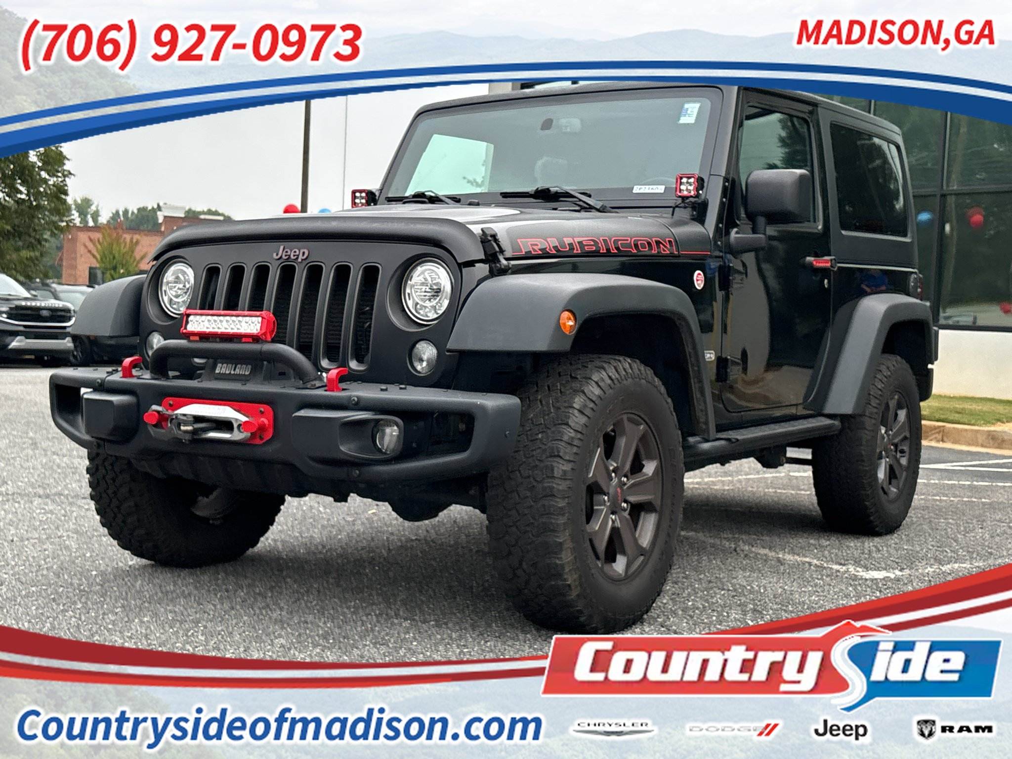 Used 2018 Jeep Wrangler Rubicon AWD/4WD image 1