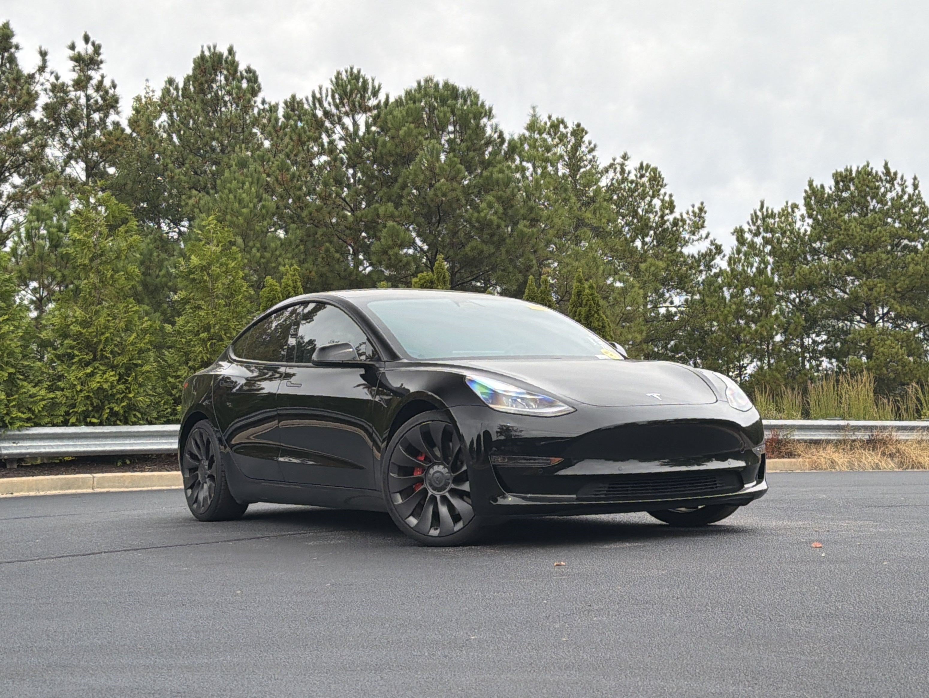 Used 2021 Tesla Model 3 Performance AWD/4WD image 2