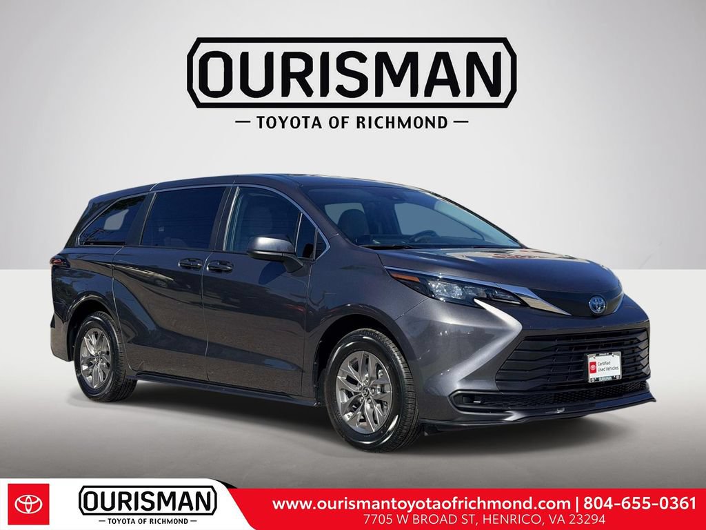 Certified 2025 Toyota Sienna LE