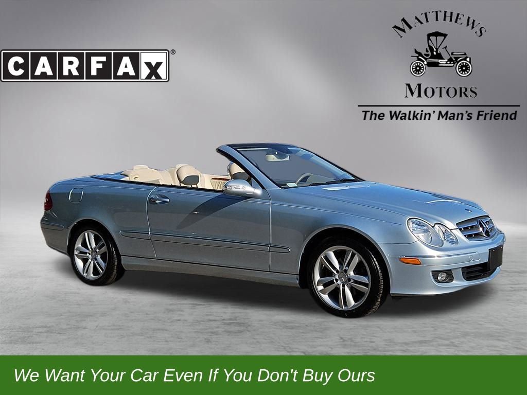 Used 2007 Mercedes-Benz CLK 350 Cabriolet