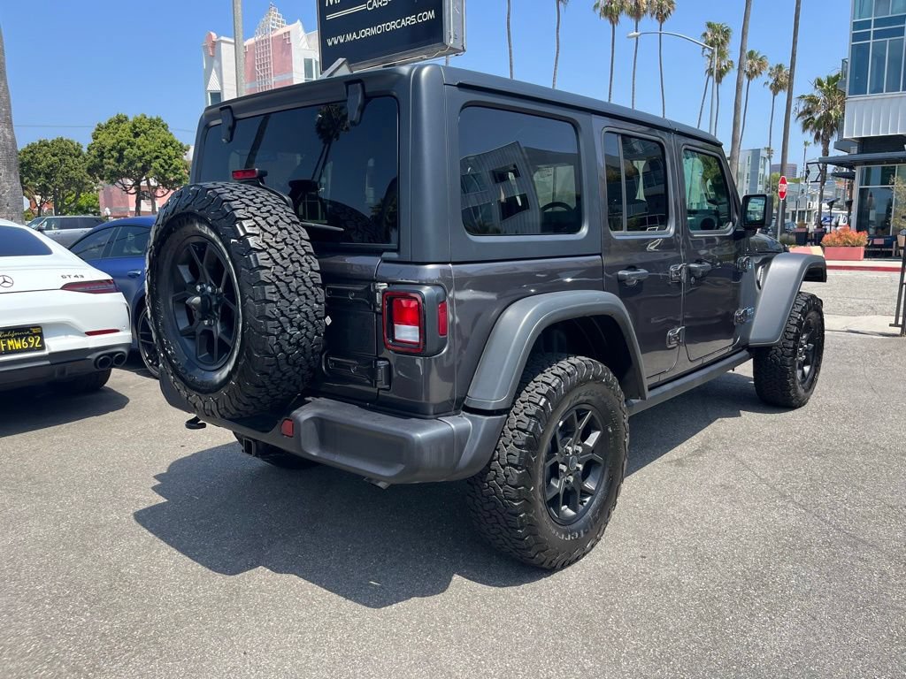 Used 2025 Jeep Wrangler Unlimited Sport S 4xe AWD/4WD image 7
