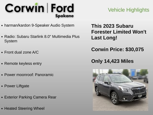 Used 2023 Subaru Forester Limited AWD/4WD image 6