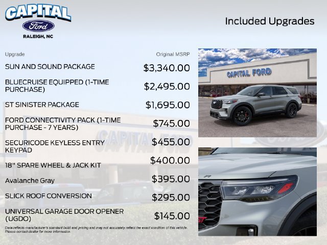 New 2027 Ford Explorer ST w/ Sun And Sound Package AWD/4WD image 5