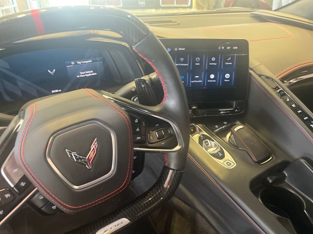 Used 2025 Chevrolet Corvette Z06 w/ Stealth Interior Trim Package RWD image 16