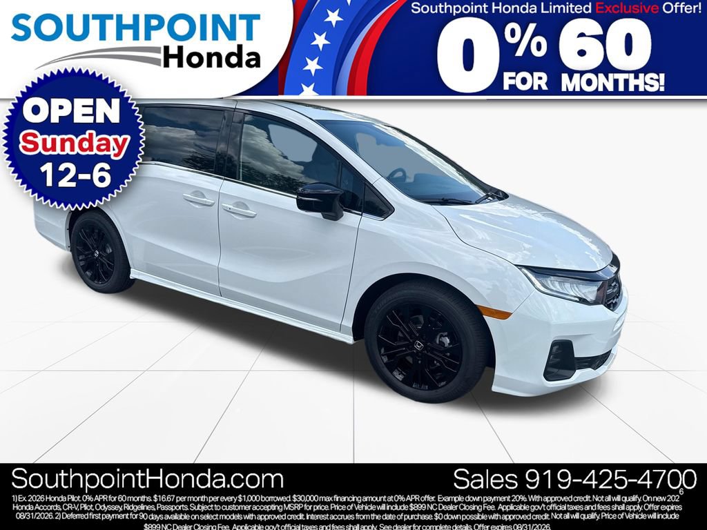 New 2026 Honda Odyssey Sport-L
