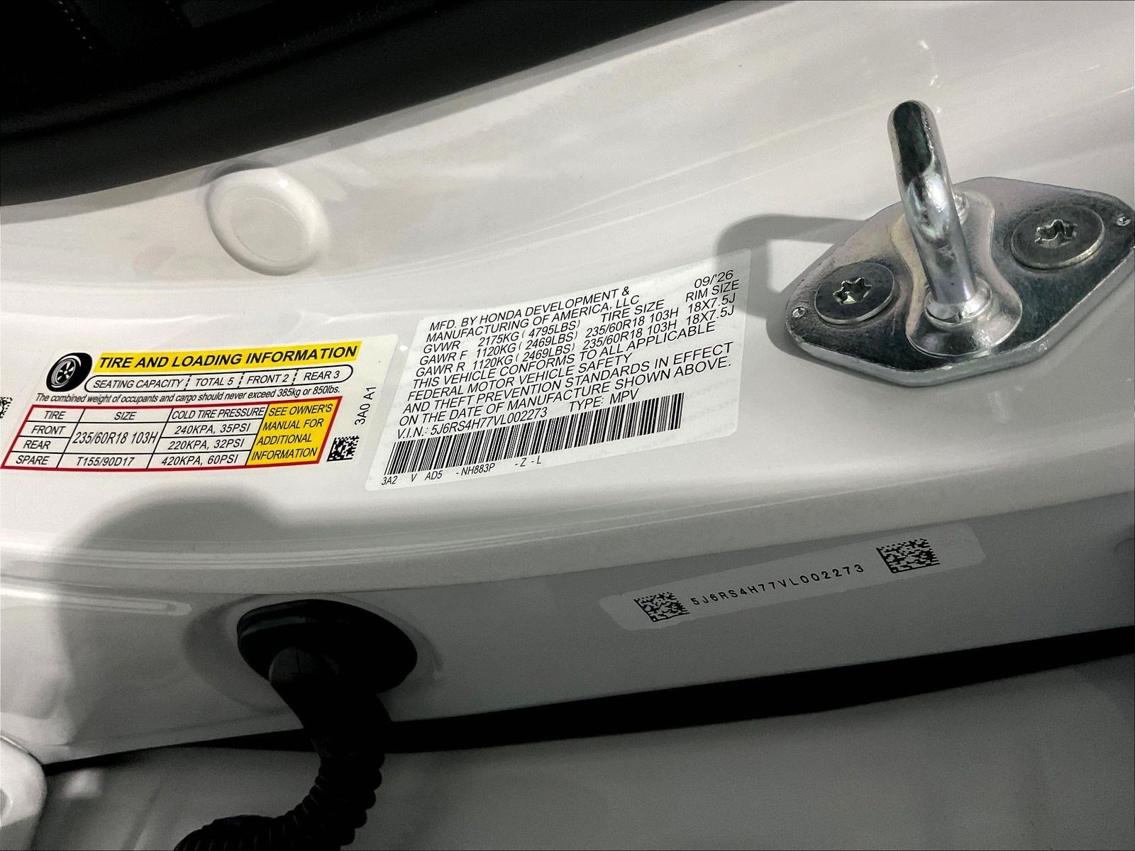 New 2027 Honda CR-V EX-L image 21