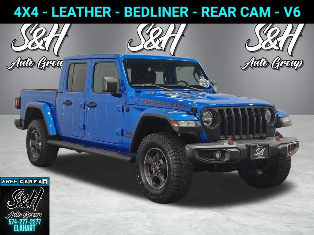 Used 2021 Jeep Gladiator Rubicon w/ Trailer Tow Package AWD/4WD video 1