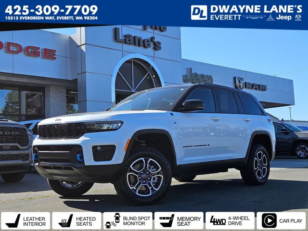 Used 2022 Jeep Grand Cherokee Trailhawk w/ Advanced Protech Group II AWD/4WD image 1