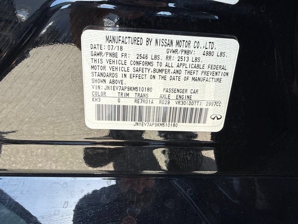 Used 2019 INFINITI Q50 Sport w/ Cargo Package (L96) RWD image 24