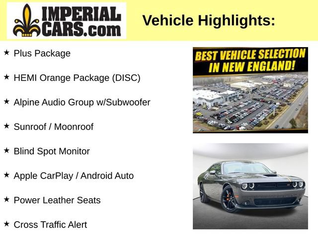 Used 2023 Dodge Challenger GT w/ Plus Package RWD image 8