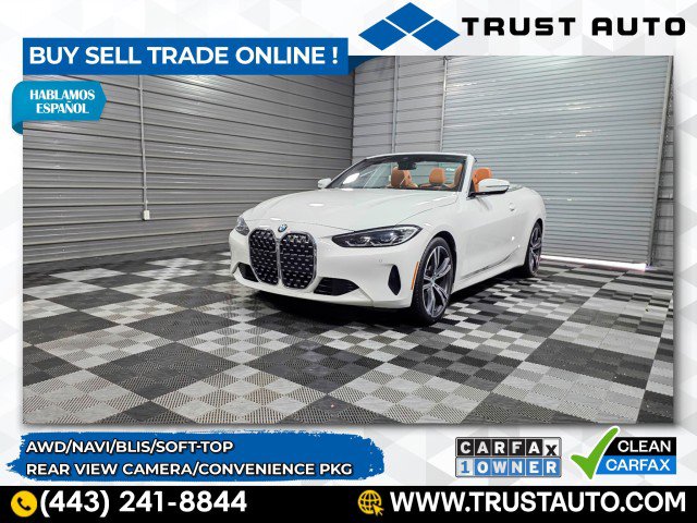 Used 2024 BMW 430i xDrive Convertible w/ Convenience Package image 1