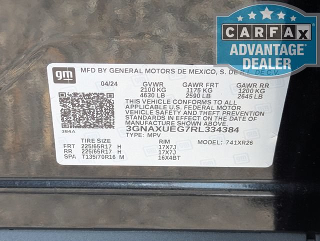 Certified 2024 Chevrolet Equinox LT AWD/4WD image 34
