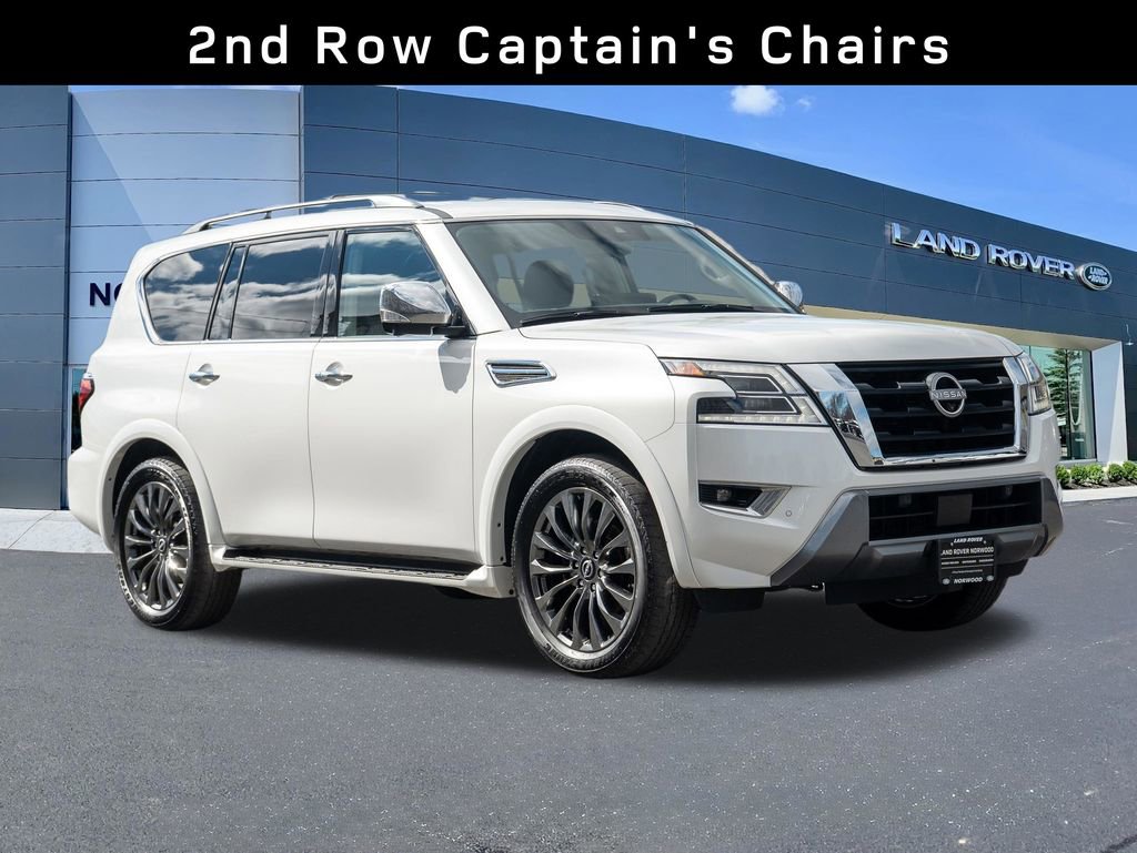 Used 2024 Nissan Armada Platinum w/ Captain's Chairs Package AWD/4WD image 3