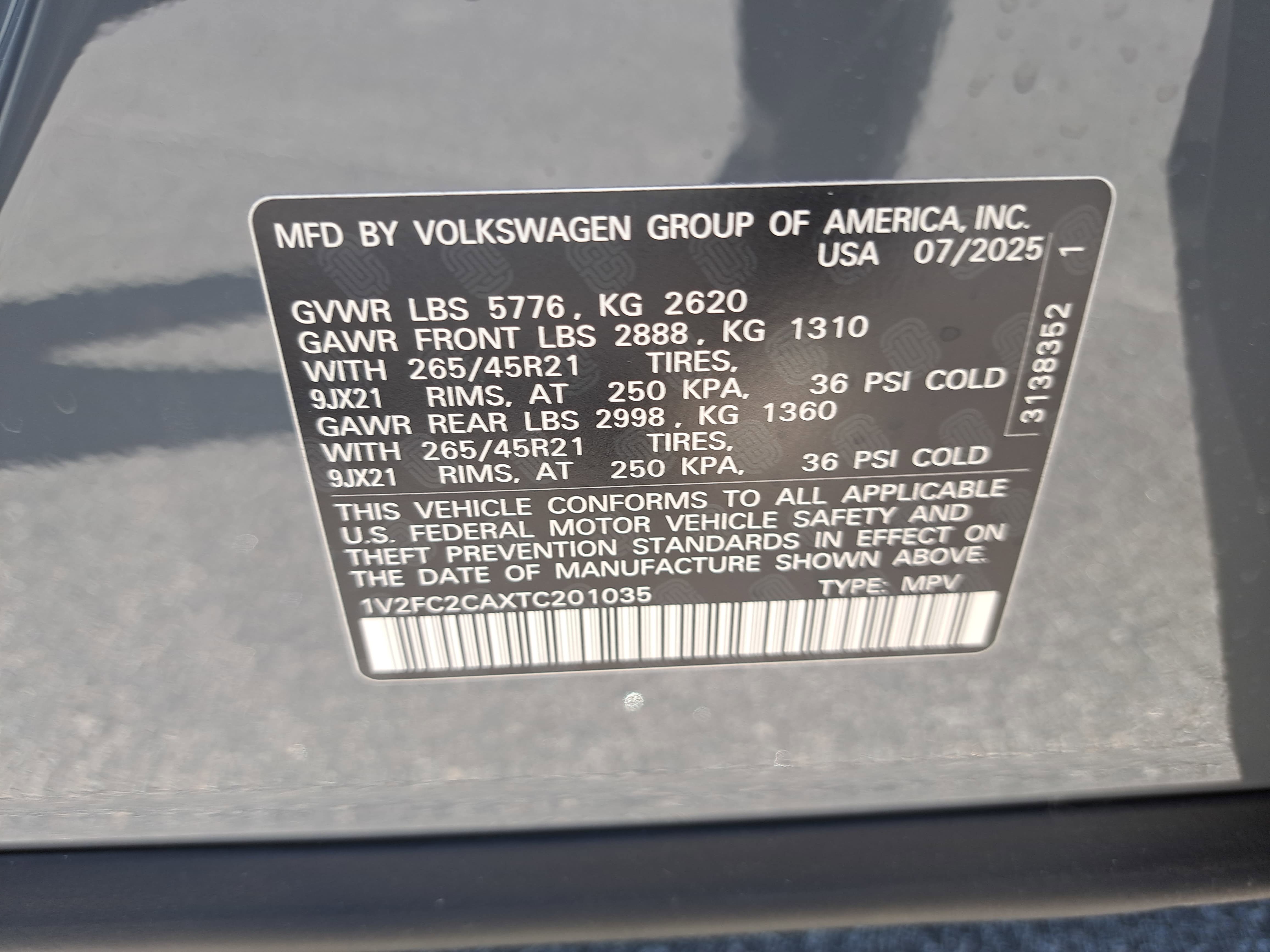 New 2026 Volkswagen Atlas Cross Sport SEL Premium R-Line image 35