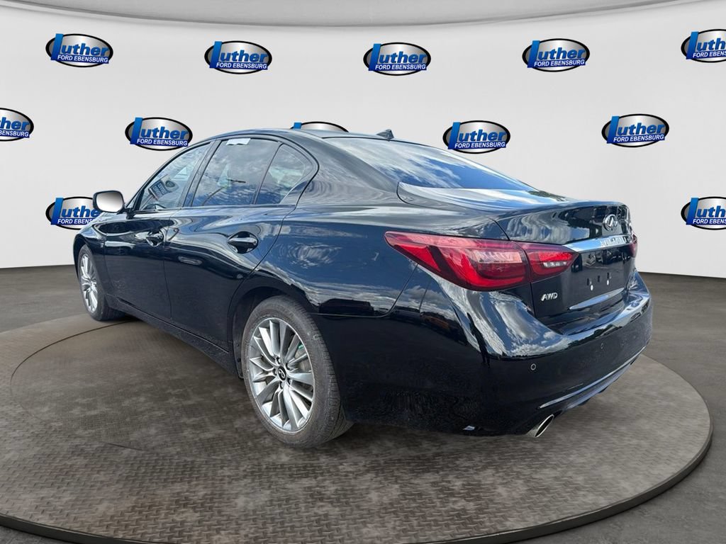 Used 2023 INFINITI Q50 Luxe AWD/4WD image 3
