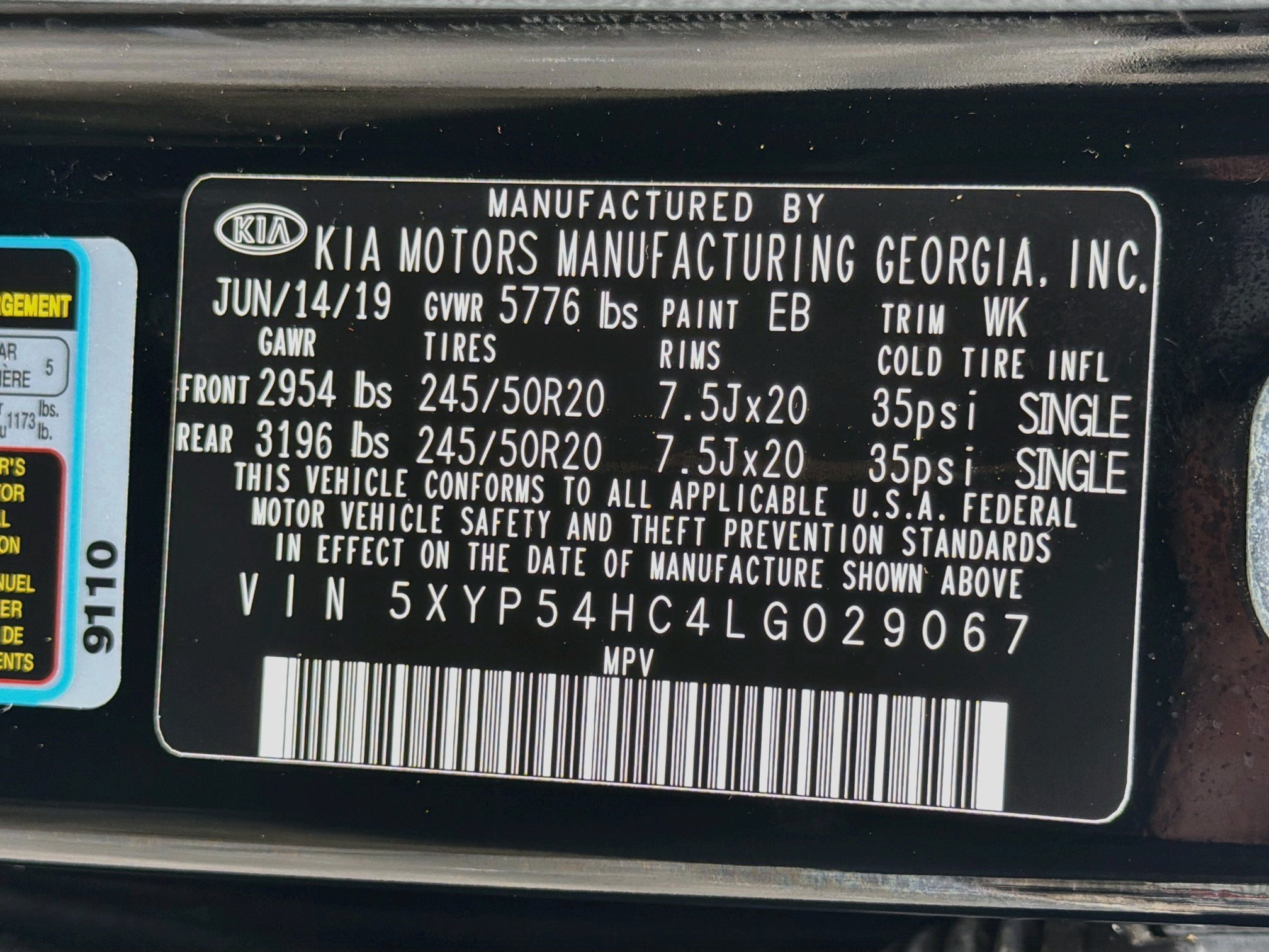 Used 2020 Kia Telluride SX FWD image 47