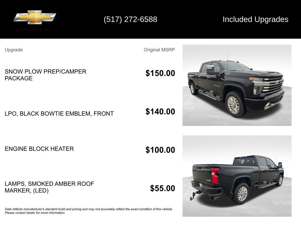 Used 2020 Chevrolet Silverado 2500 High Country w/ Z71 Off-Road Package image 6