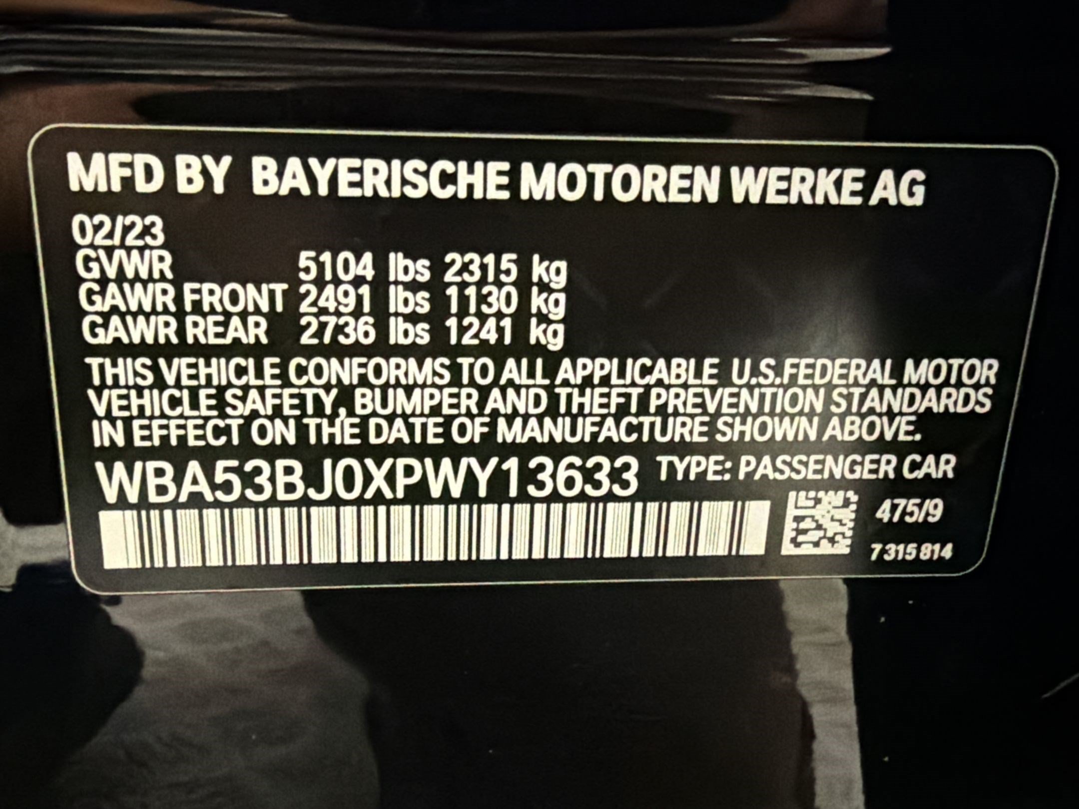 Used 2023 BMW 540i w/ M Sport Package RWD image 26