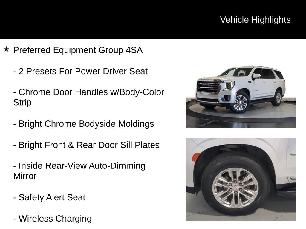 Used 2023 GMC Yukon SLT w/ SLT Premium Package AWD/4WD image 7