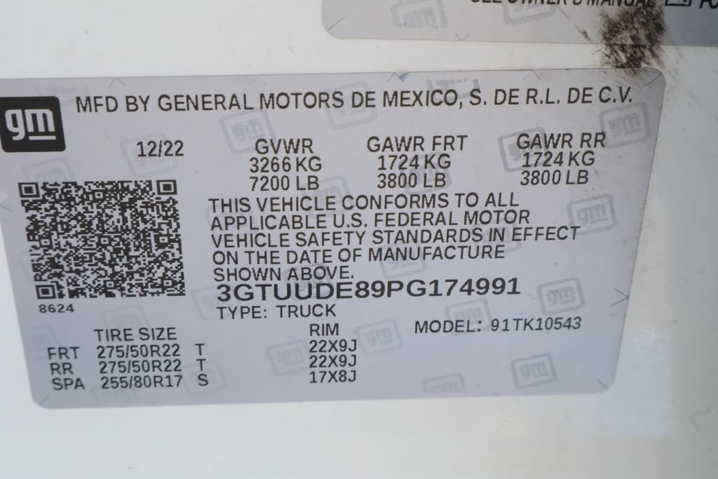 Certified 2023 GMC Sierra 1500 SLT w/ SLT Convenience Package AWD/4WD image 34