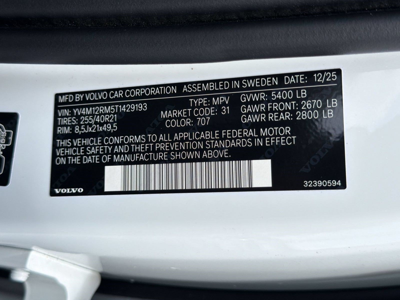 New 2026 Volvo XC60 B5 Ultra w/ Climate Package AWD/4WD image 26