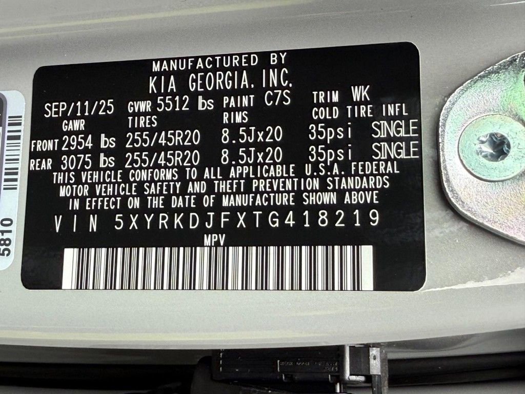 New 2026 Kia Sorento SX image 24