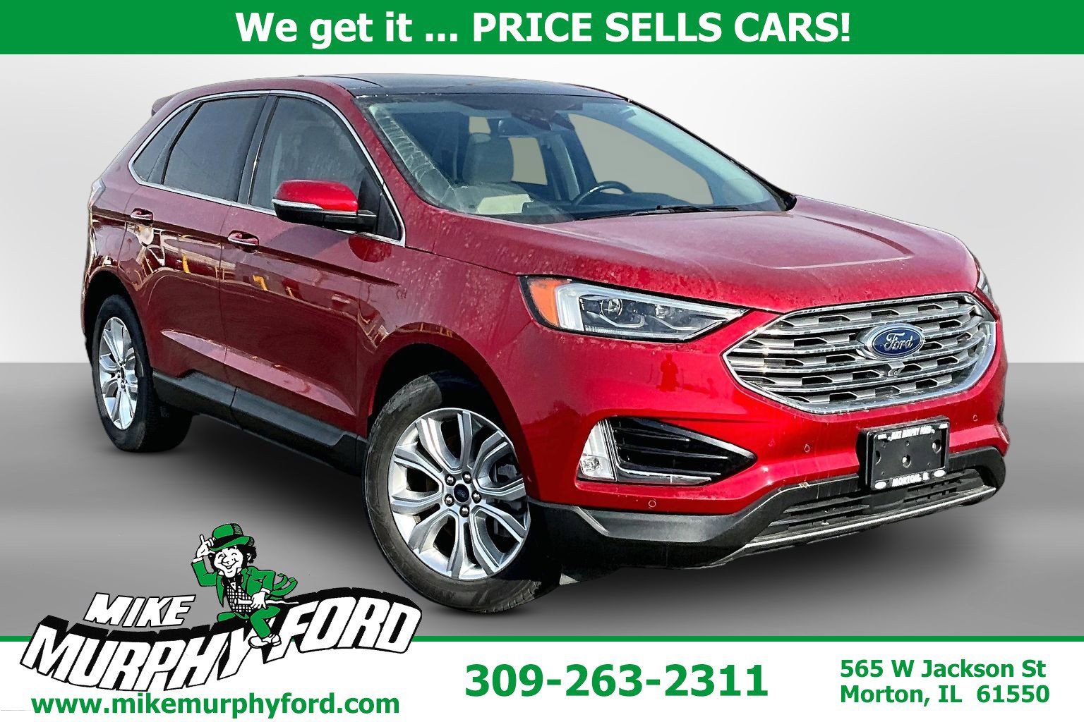 Used 2021 Ford Edge Titanium w/ Equipment Group 301A